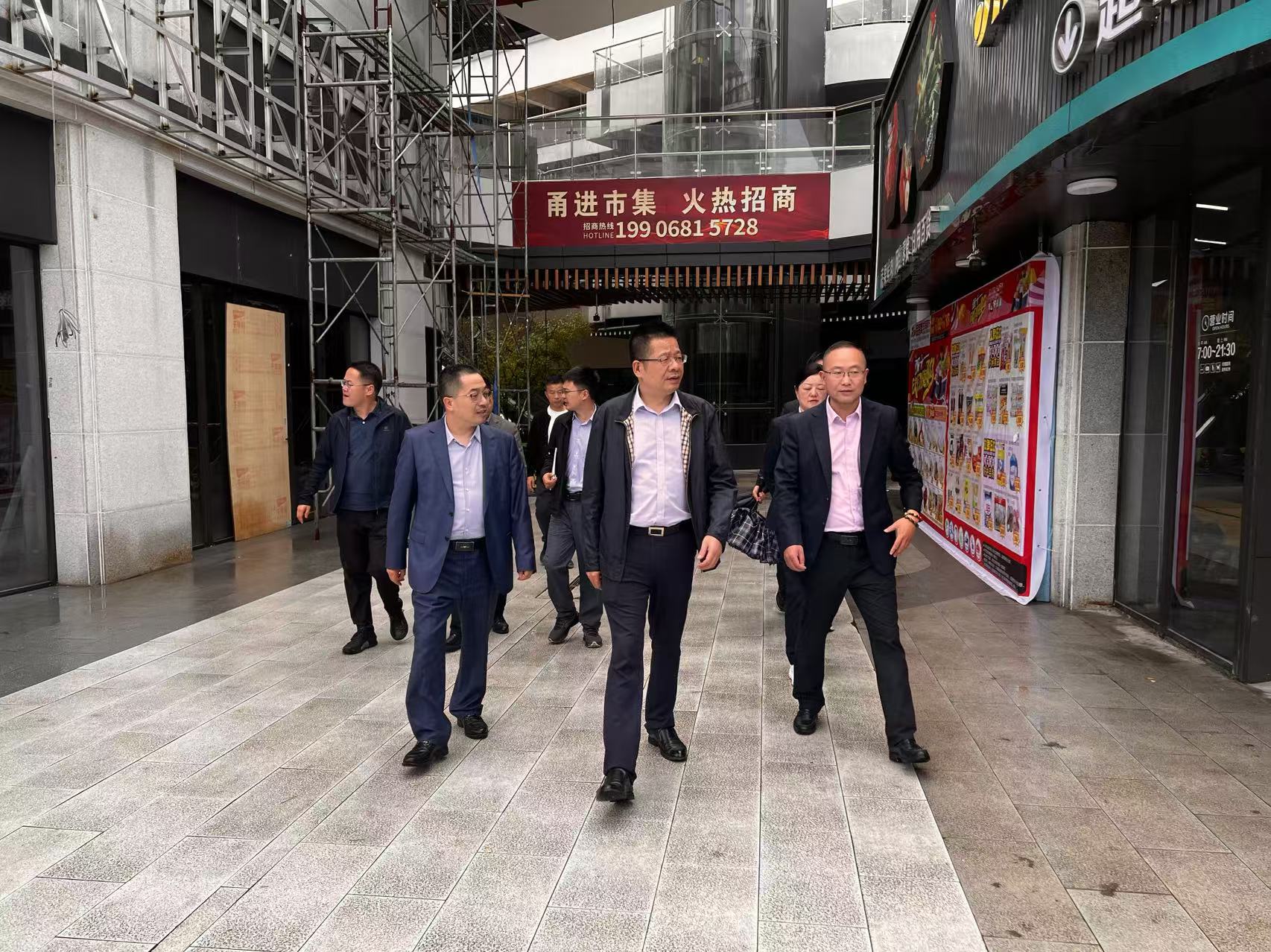 兴合集团总裁赵有国率队考察集团...