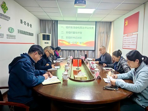 兴合货柜公司党支部召开组织生活...