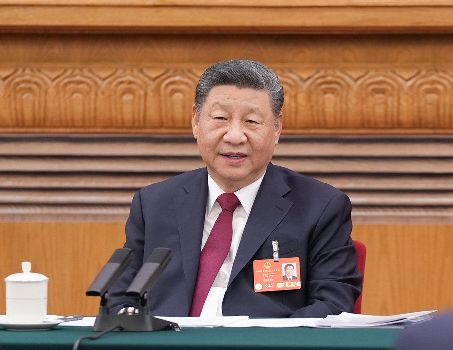 习近平在参加江苏代表团审议时强...